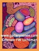 Ashley, Fine Art for Sale, Abstract Art, Ballpoint Pen Art, Artist Renee FW Lichtman