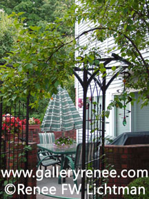 "Patio" Landsacpe Photography, Photographic Art Gallery, Fine Art for Sale from Artist Renee FW Lichtman